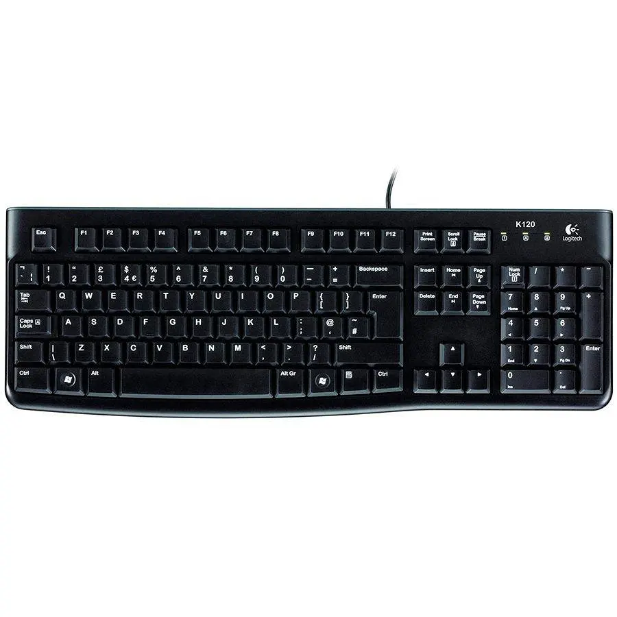 Клавіатура Logitech K120 (UKR OEM) (920-002643) - фото 2