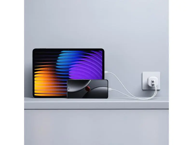 Мережевий зарядний пристрій Xiaomi 45 W Nano Turbo White (BHR087OEU) - фото 4