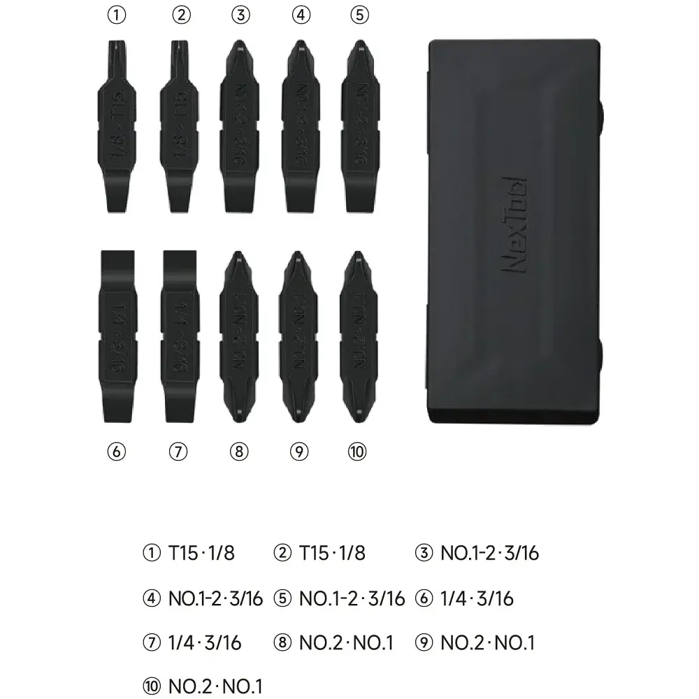 Набір Біт Для NexTool Flagship Captain & Pocket Tool - фото 2