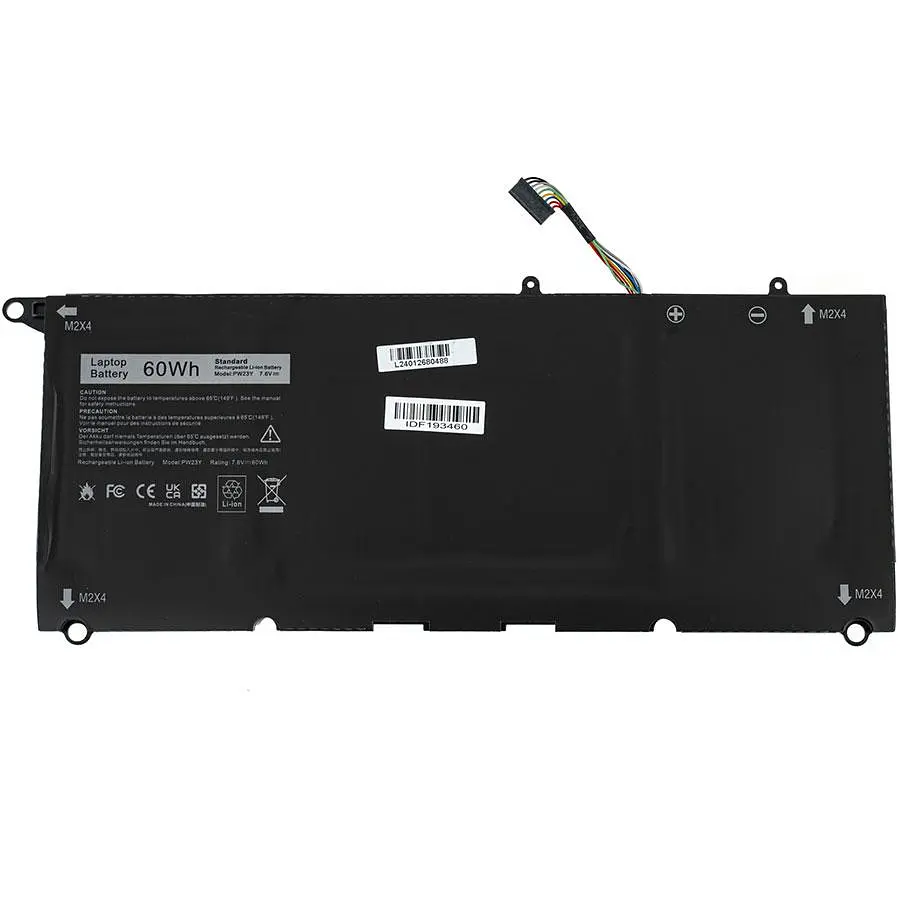 Батарея для ноутбука Dell PW23Y (XPS 13 9360 series) 7.6V 7900mAh Чорний - фото 2