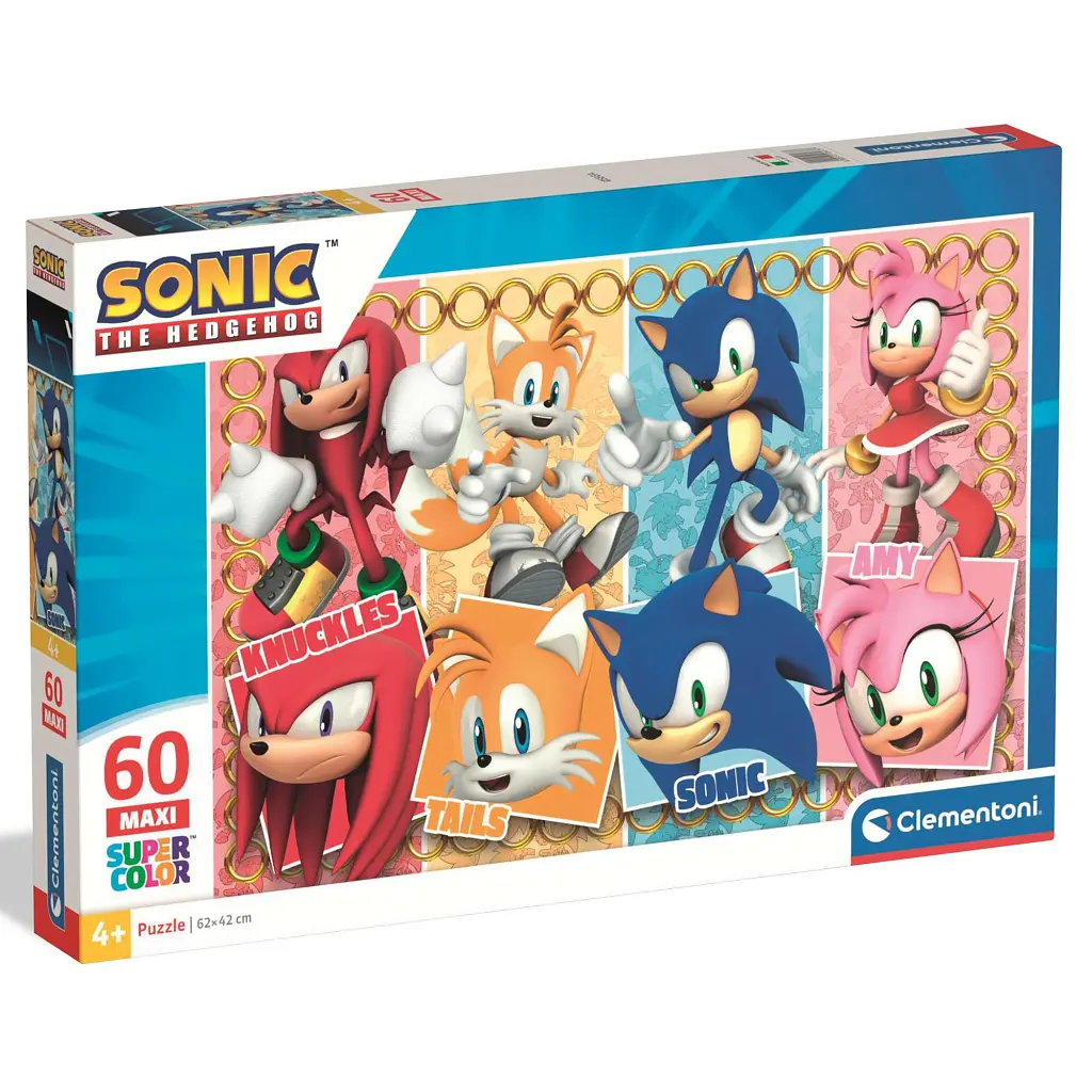 Пазл Clementoni Maxi Sonic 60 елементів (26073)