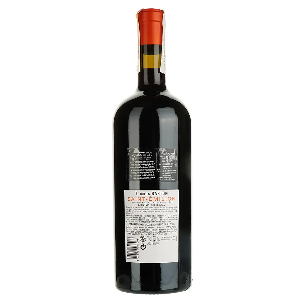 Вино Thomas Barton Reserve Saint-Emilion AOC червоне сухе 0.75 л - фото 2