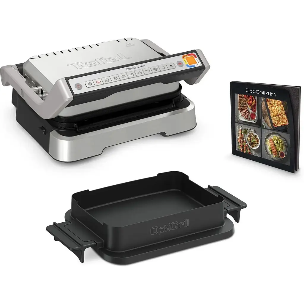 Електрогриль притискний Tefal OptiGrill 4in1 GC774D30 - фото 2