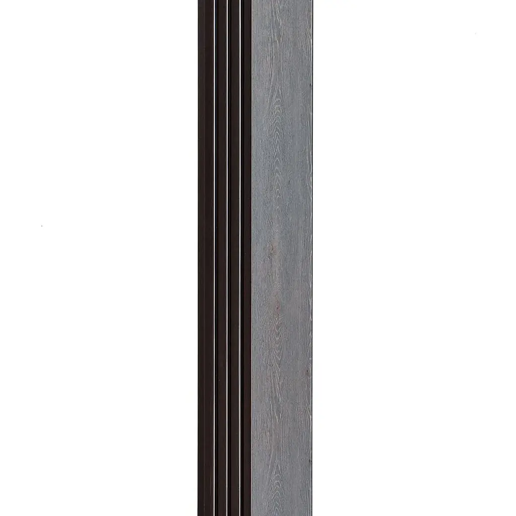 Рейка декоративна Sticker Wall PS 2900х157х11мм Сіре дерево із чорним SW-00002149- - фото 5