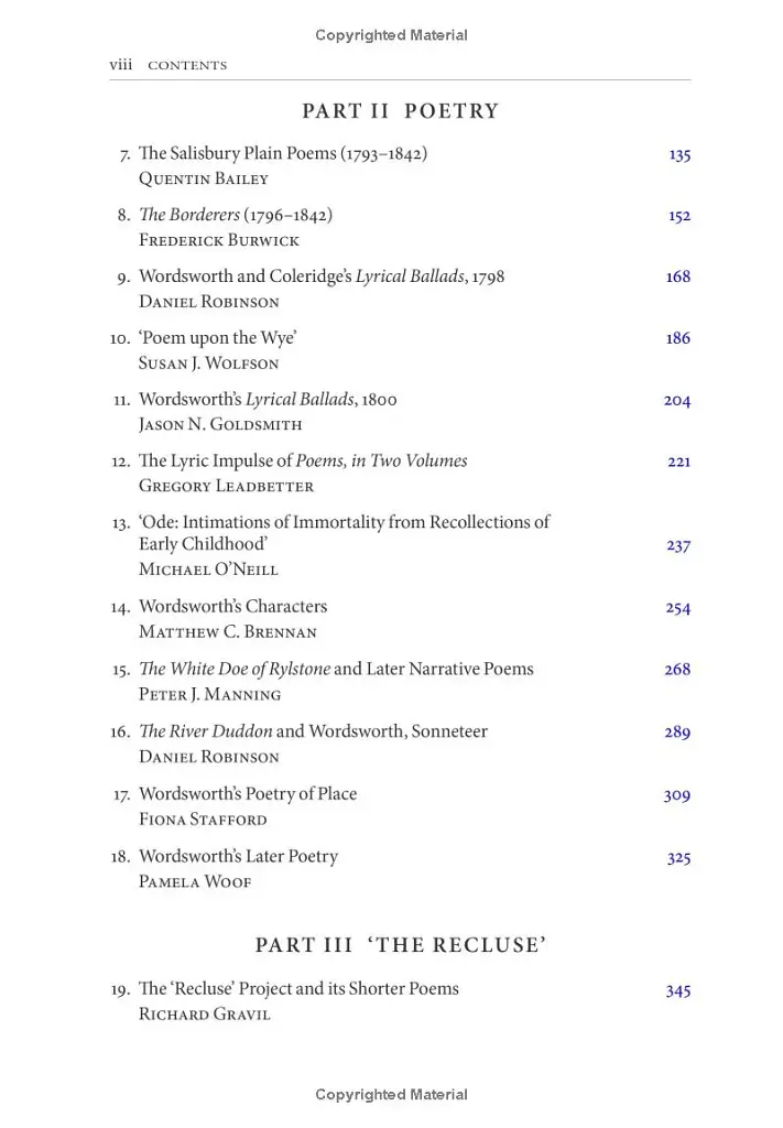 The Oxford Handbook of William Wordsworth - фото 4
