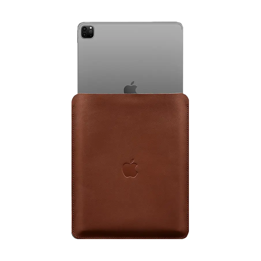 Шкіряний чохол-футляр для iPad Pro 12,9 Світло-коричневий BlankNote - фото 5