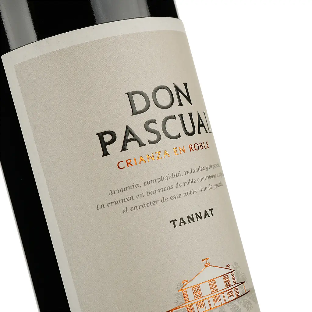 Вино Don Pascual Tannat Crianza En Roble червоне сухе, 0,75 л - фото 3