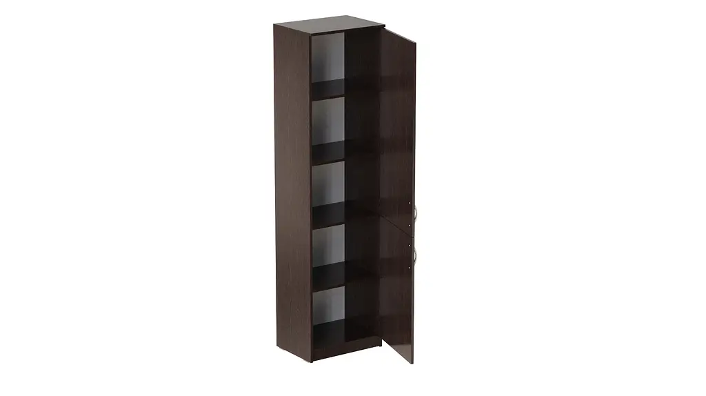 Пенал Анжело Ferrum-decor на 5 полиць із 2 дверима 1900x500x380 ДСП Венге Магія 16 мм (FRD-104956) - фото 2