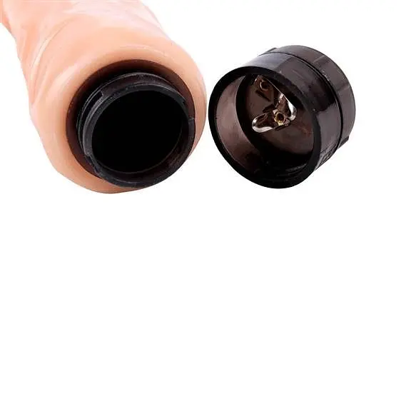 Вібратор Real Touch XXX Vibrating Hard 22.6 см тілесний - фото 4