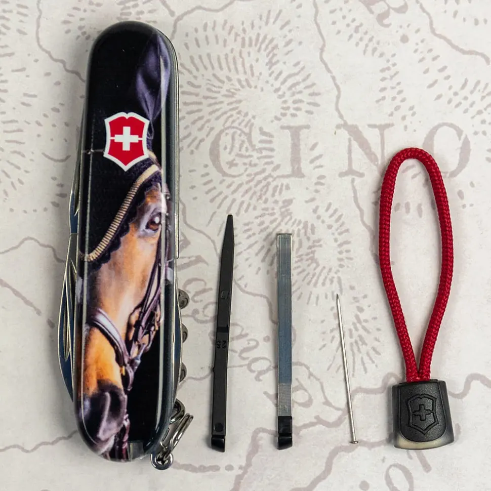 Складаний ніж Victorinox SPARTAN ZODIAC Королівський кінь 1.3603.3.Z5290pk - фото 7