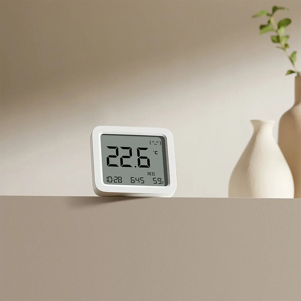 Датчик температури та вологості (термогігрометр) Xiaomi MiJia Smart Monitor 3 (MJWSD05MMC) - фото 2