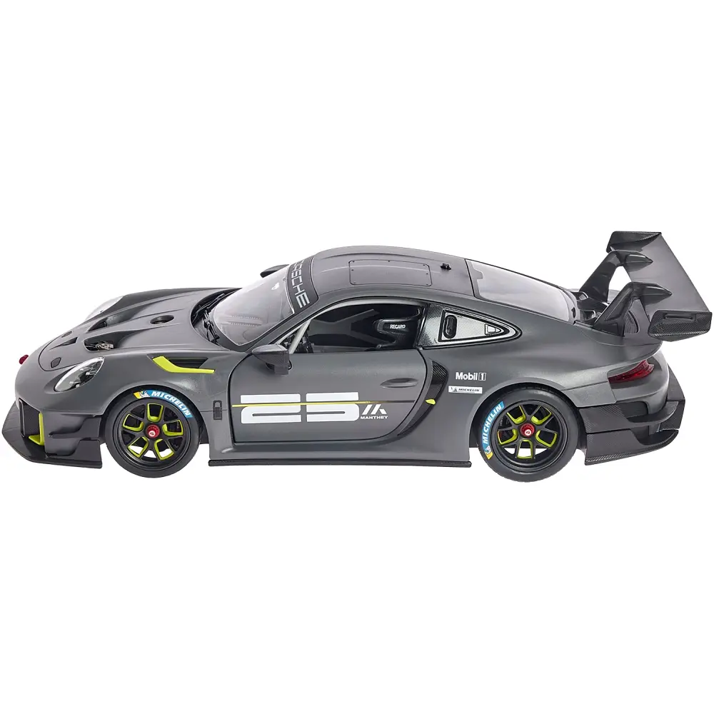 Машинка Rastar Porsche 911 GT2 RS Clubsport 25 1:14 Серый - фото 3