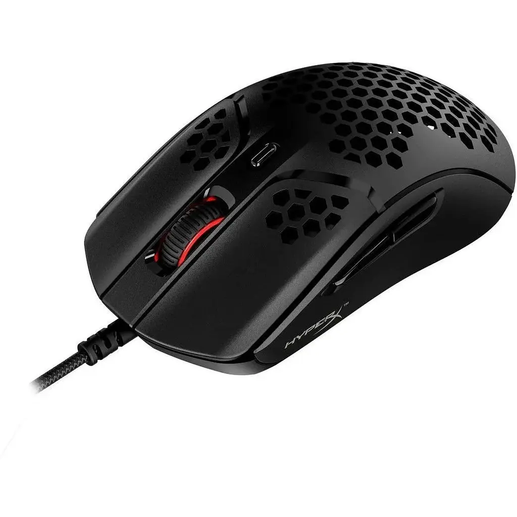 Миша HyperX Pulsefire Haste USB [HMSH1-A-BK/G, 4P5P9AA] Black [54600] - фото 3