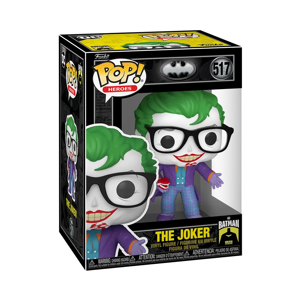 Коллекционная фигурка Funko Pop Бетмен Джокер Batman The Joker 10 см D J 517 - фото 3