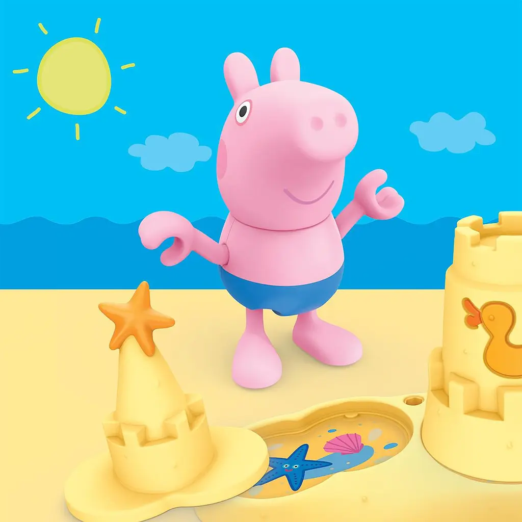 Ігровий набір Peppa figurines – Три маленькі свинки на пляжі Peppa Pig G2833 - фото 6