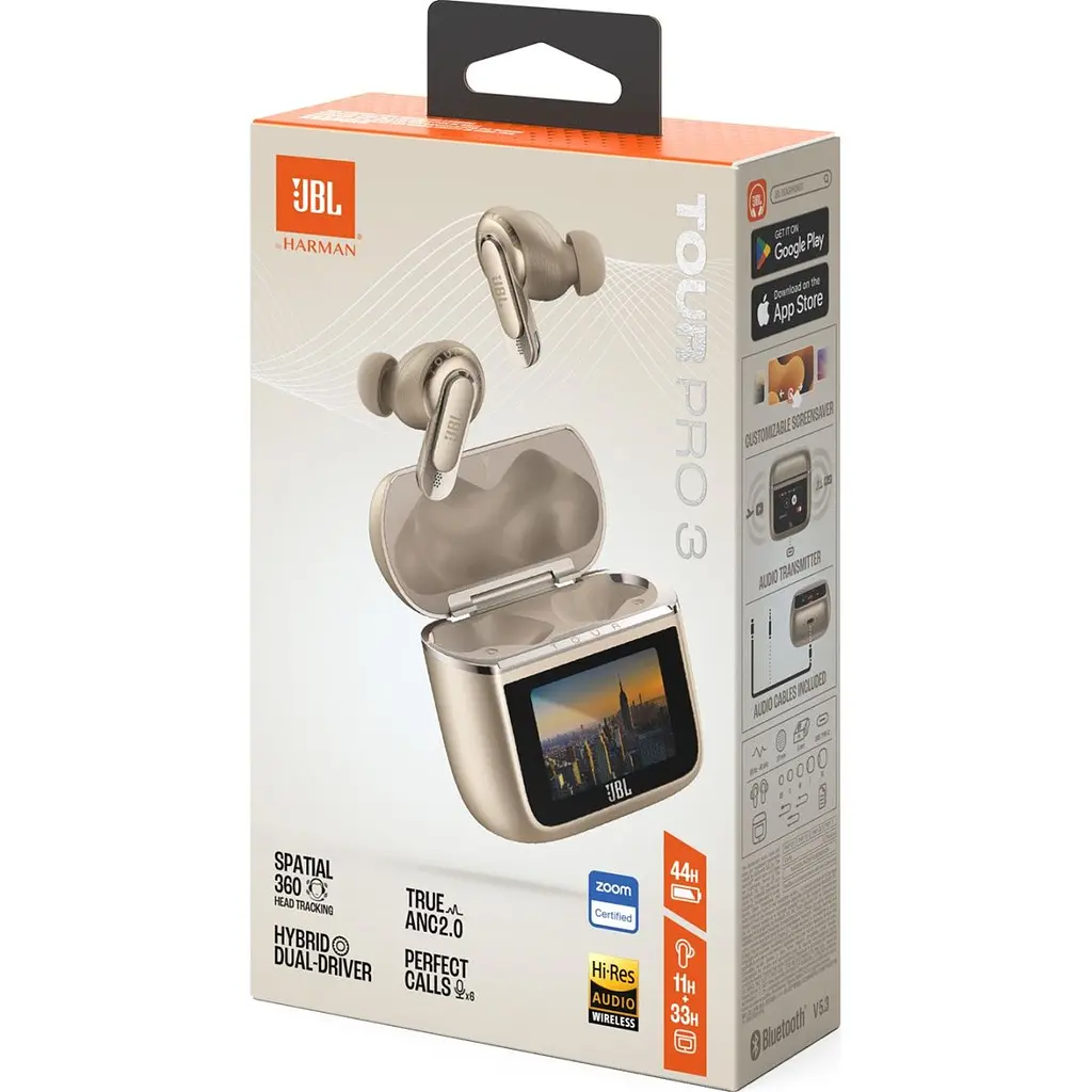 Навушники JBL Tour Pro 3 Latte (JBLTOURPRO3LTT) [168778] - фото 11