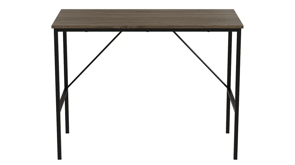 Стол письменный Line Тайм Ferrum-decor 750x1000x500 Черный металл ДСП Дуб Сонома Трюфель 16 мм (FRD-104868) - фото 6