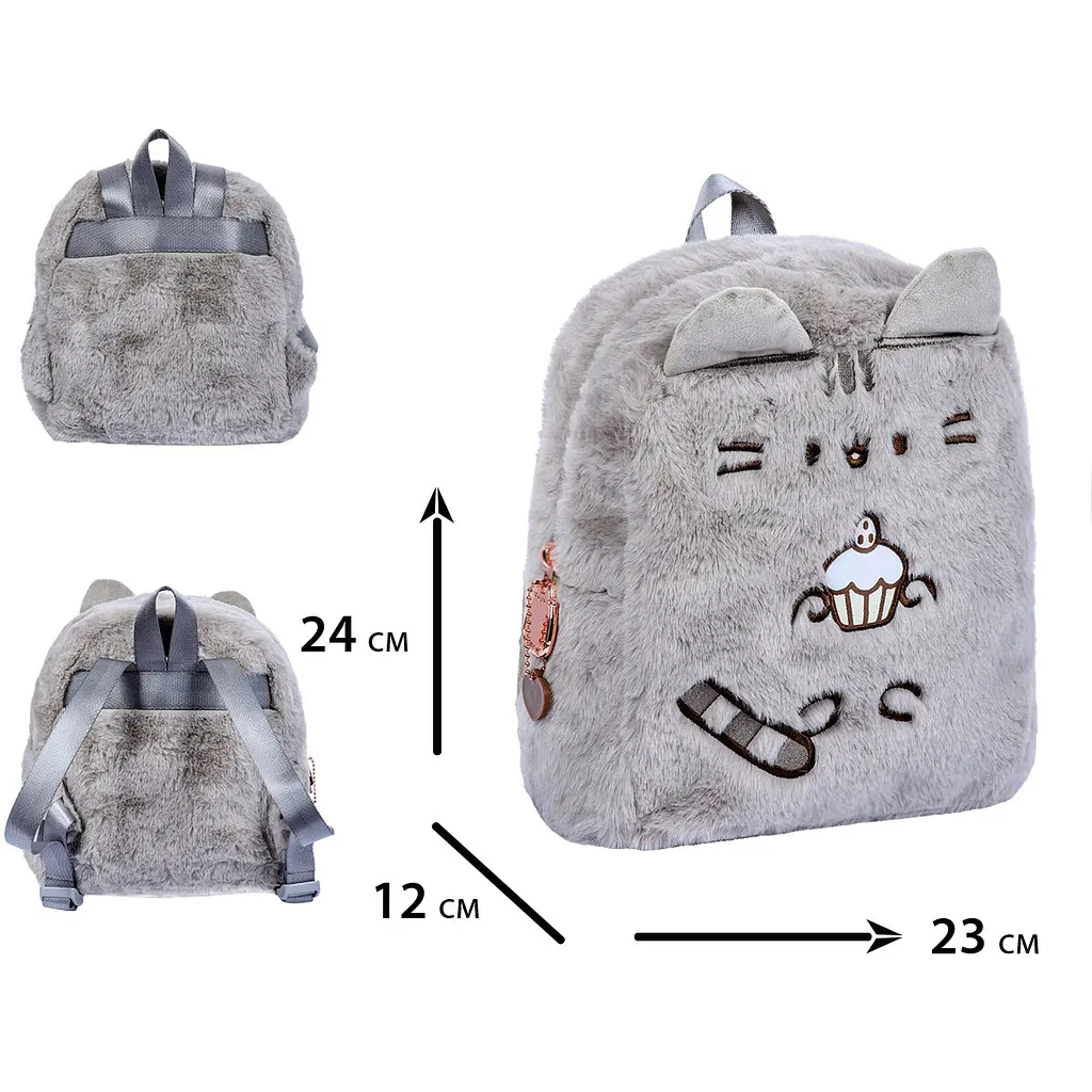 Рюкзак шкільний  ортопедичний дитячий Yes K-46XXS Pusheen Toy - фото 3