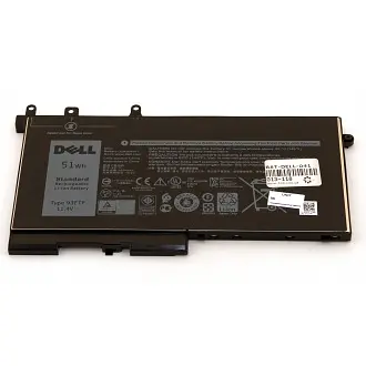 Акумулятор для ноутбука Dell Latitude 5280 5290 5480 5490 5491 5495 5580 5590 5591 Precision 3520 3530 7520 11.4V 4250 mAh 51Wh Black - фото 2