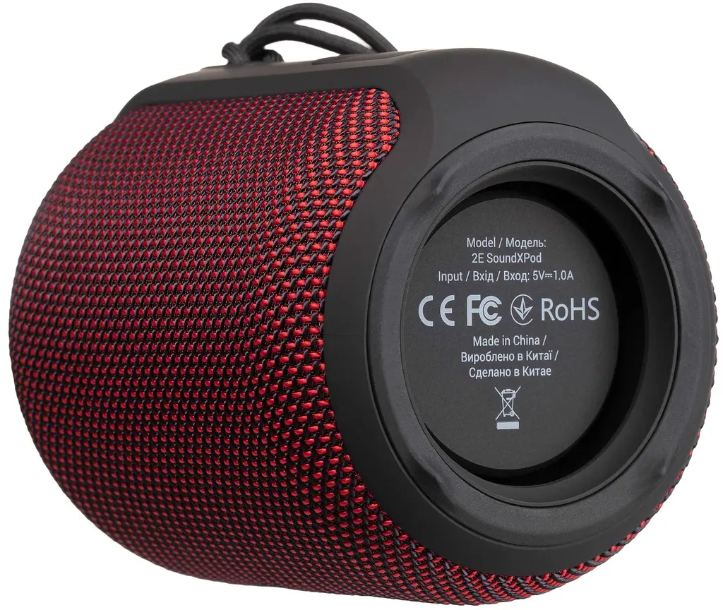 Портативна акустика 2E SoundXPod TWS Red (2E-BSSXPWRD) - фото 4