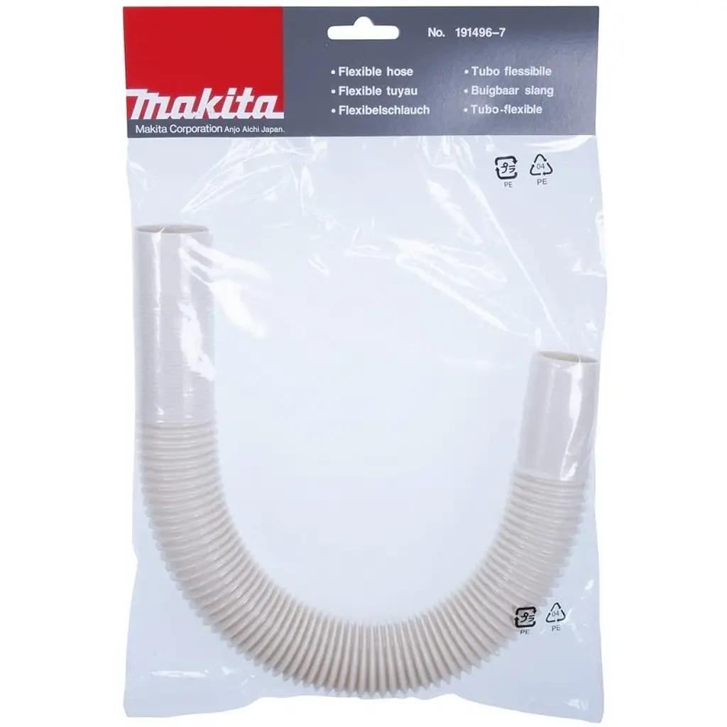 Шланг гнучкий 420 мм для пилососів Makita DUB182, DCL180, CL100DZ, DCL280, DCL281, DCL282 (191496-7) - фото 2