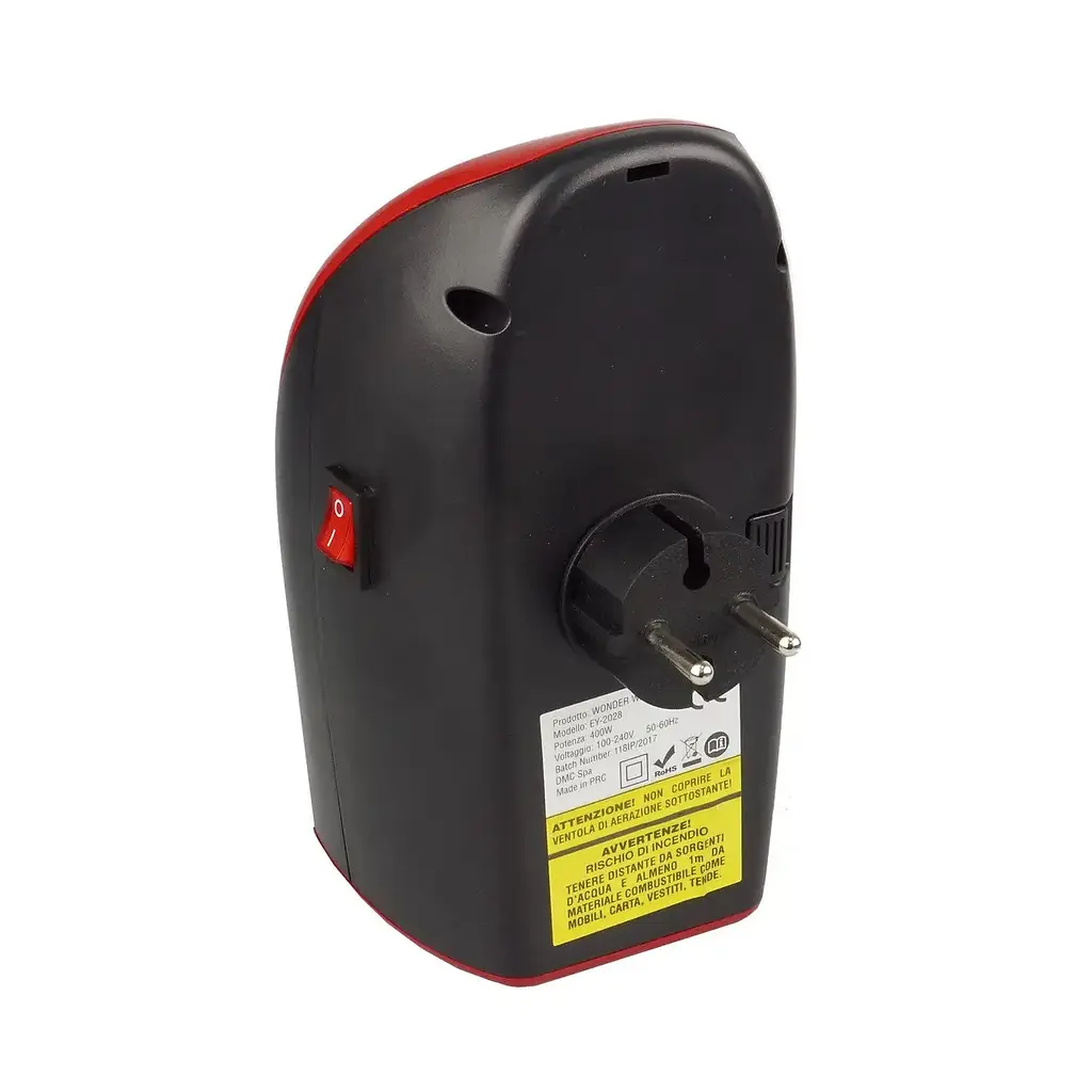 Тепловентилятор Supretto Wonder Warm портативний чорний (5320) - фото 3