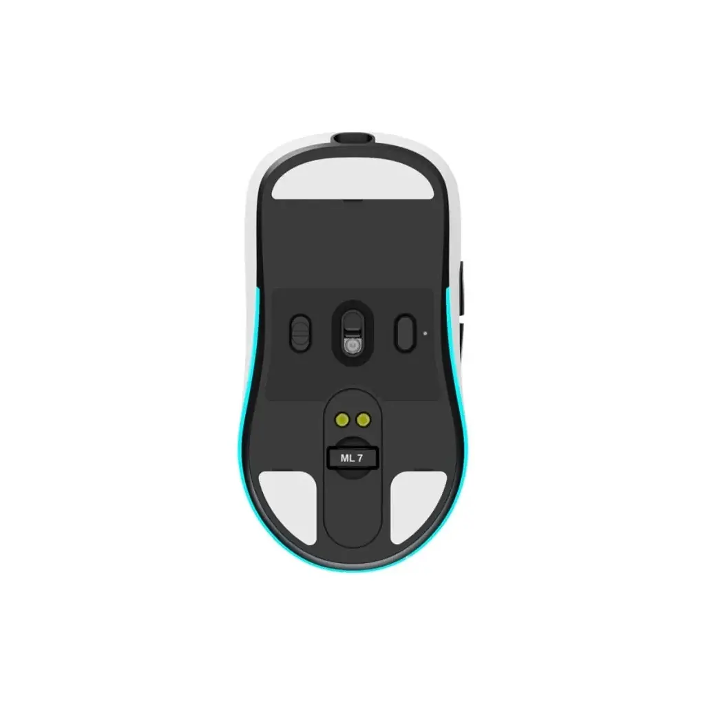 Мишка Thunderobot ML7 Tri-mode White with charing dongle (6932066316075) - фото 2
