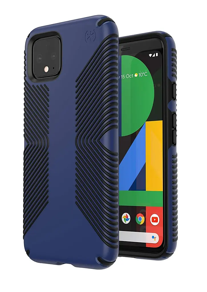Чохол протиударний з антимікробним покриттям Speck Presidio Grip для Google Pixel 4 Coastal Blue - фото 7