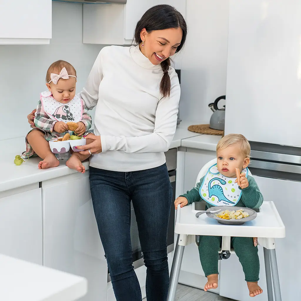 Тарілочка з присоскою для дітей BabyOno, зелений (1062/04) - фото 8