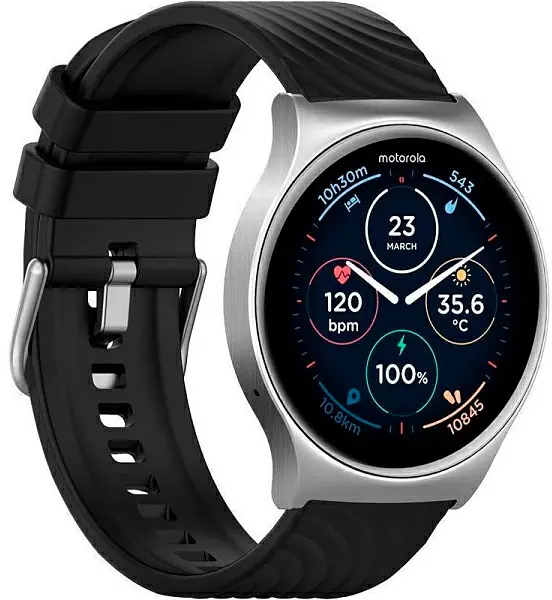 Смарт-годинник Motorola Moto Watch 120 Silver - фото 2