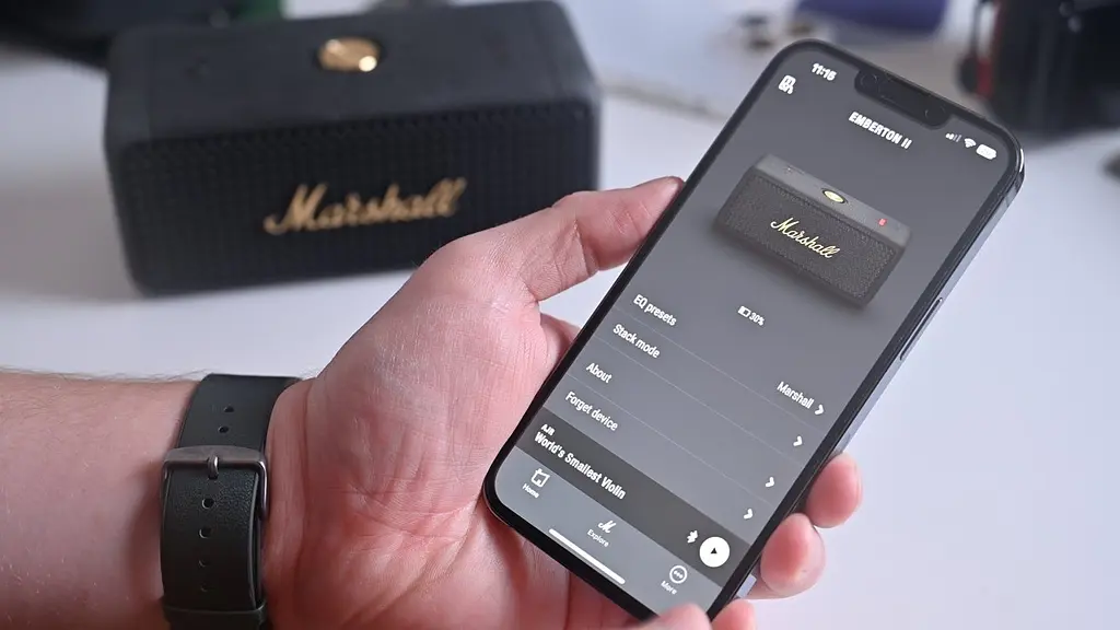 Акустика Marshall Emberton III Cream 20W Original (Підтримка офіційного додатку)(1006712) - фото 3