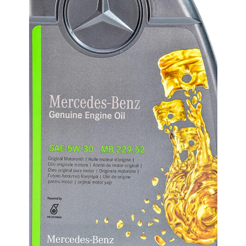 Моторне мастило Mercedes-Benz Synthetic MB 229.52 5W-30 1 л (A000989950211AMEE) - фото 4