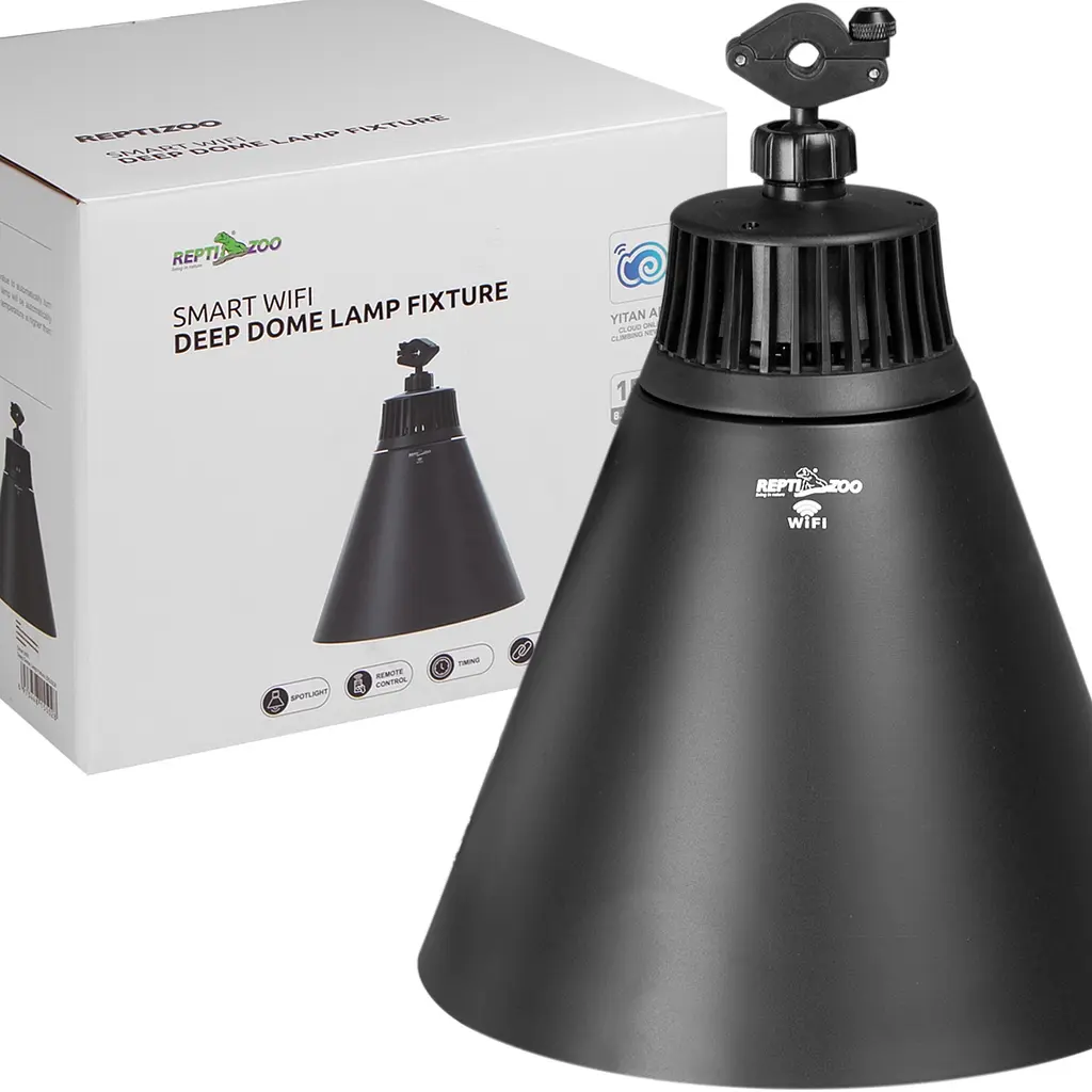 Світильник глибокий рефлекторний з Wi-Fi Repti-Zoo Smart Wi-Fi Deep Lamp L 150W (ZRL02LB) - фото 7