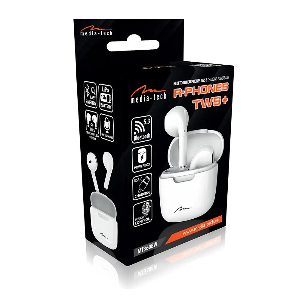 Навушники Media-Tech R-Phones White (MT3608W) - фото 9