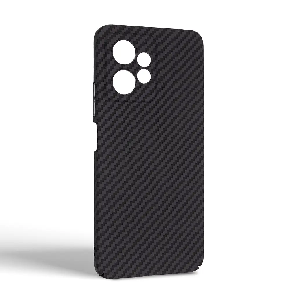 Карбоновый чехол для Xiaomi Redmi Note 12 4G, LikeCarbon, черный, панель, защитный чехол-накладка, ультратонкий и легкий, противоударный, обеспечивает защиту от ударов, падений и царапин, ArmorStandart (ARM71947) - фото 2