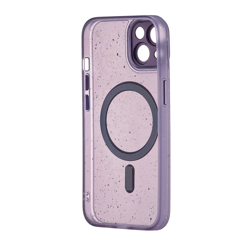 Чохол Splatter with MagSafe iPhone 14 Purple - фото 3
