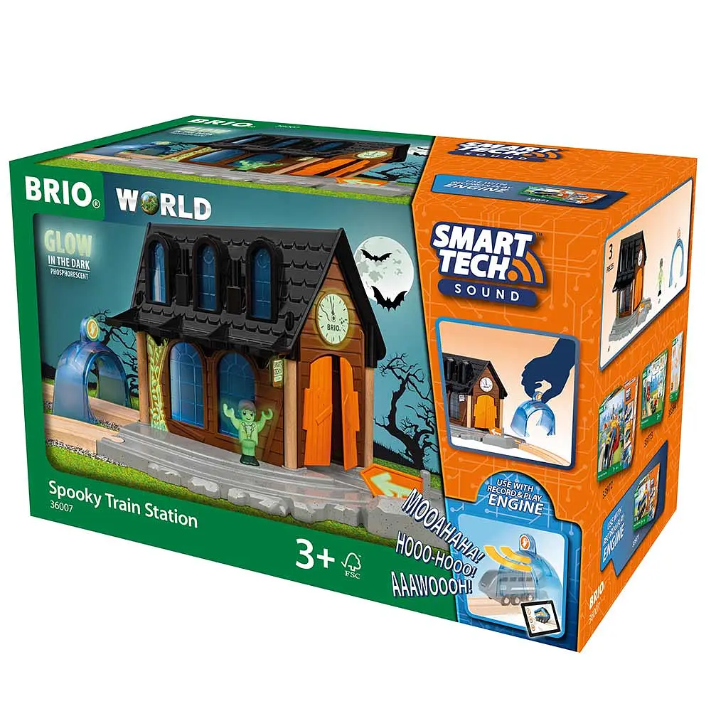 Станция ужасов для железной дороги Brio Smart Tech (36007) - фото 12