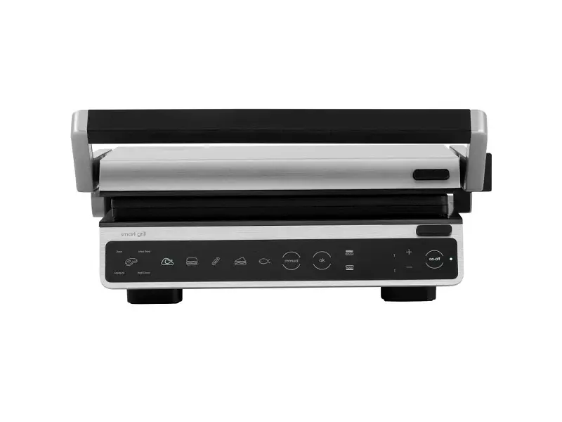 Електрогриль притискний Polaris PGP 7002 Optimal Temp Silver - фото 4