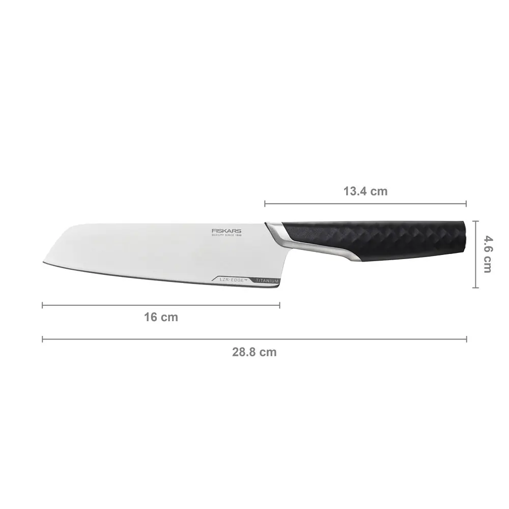 Ніж Santoku Fiskars Taiten 16 см (1066831) - фото 5