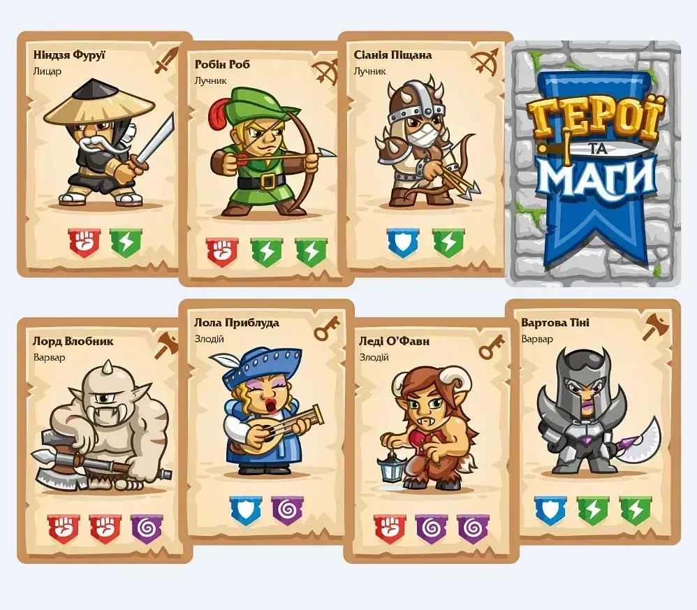 Настільна гра Герої та Маги (Heroes & Wizards) - фото 4