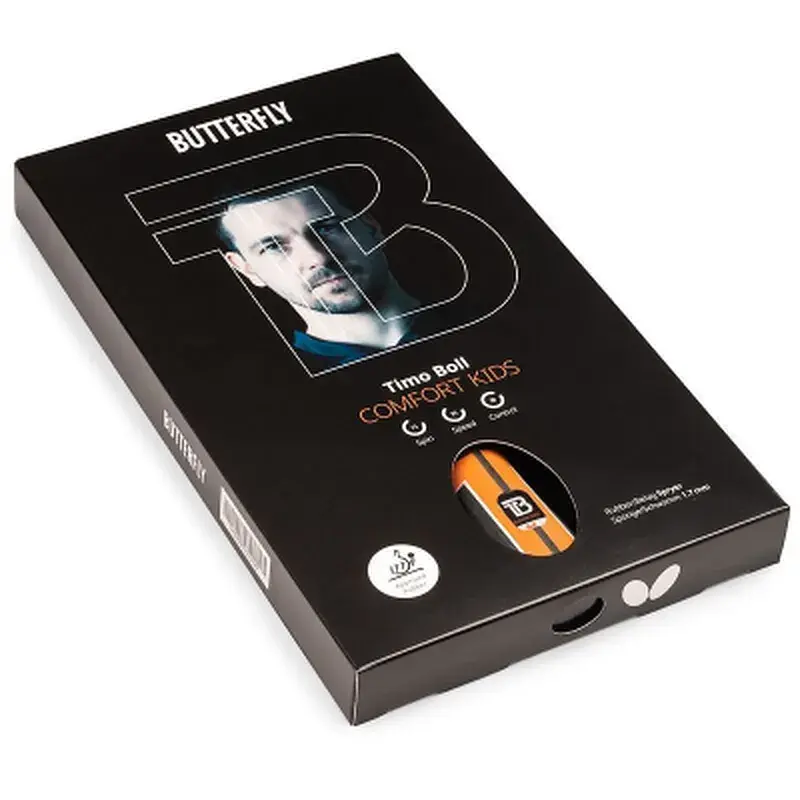 Ракетка для настільного тенісу Butterfly Timo Boll Comfort Junior FL (6110100009) (931846) - фото 7