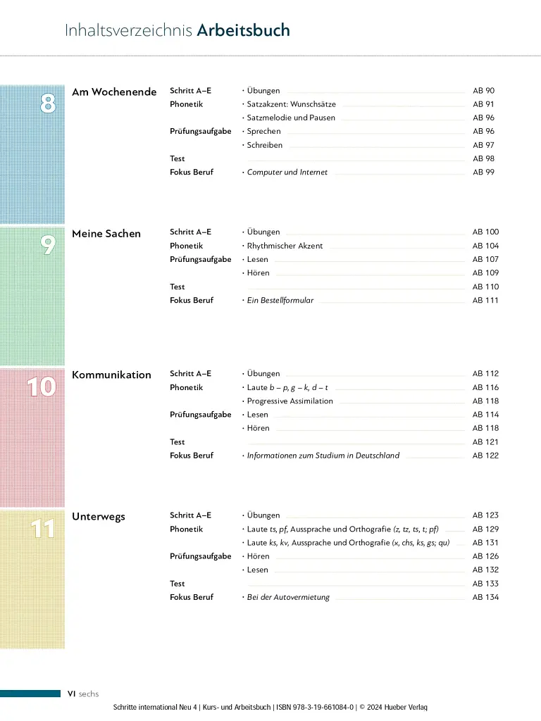 Schritte international Neu 4. Kursbuch und Arbeitsbuch - фото 5