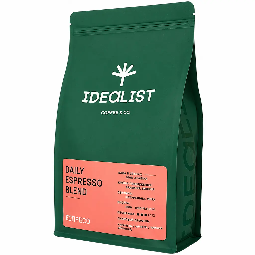 Кава в зернах Idealist Coffee & Co. Daily Espresso blend 1 кг - фото 2