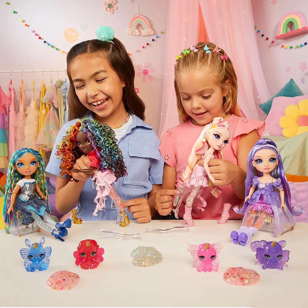 Ігровий набір з лялькою RAINBOW HIGH серії "Rainbow Shimmers" - ВІОЛЕТТА (зі слаймом) Rainbow High 122425 - фото 10