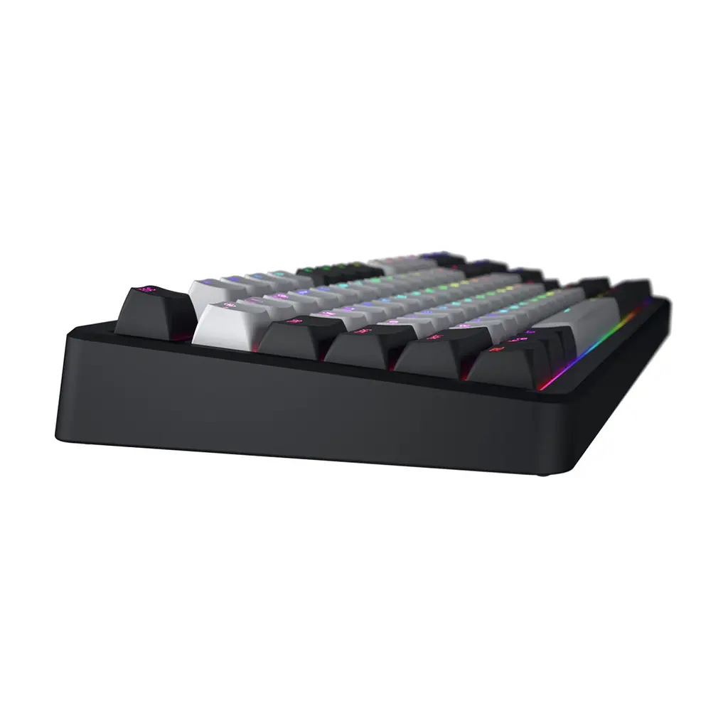 Клавіатура Hator Rockfall 3 Mecha TKL QMK/VIA Orange Wireless Black (HTK850UA) - фото 4