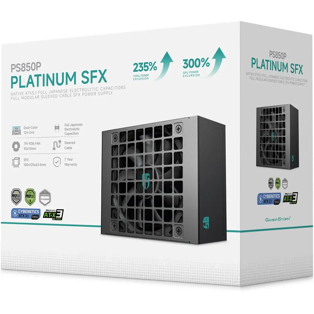 Блок живлення DeepCool GamerStorm PS850P 850W (R-PS850P-FE0B-JGEU) - фото 7