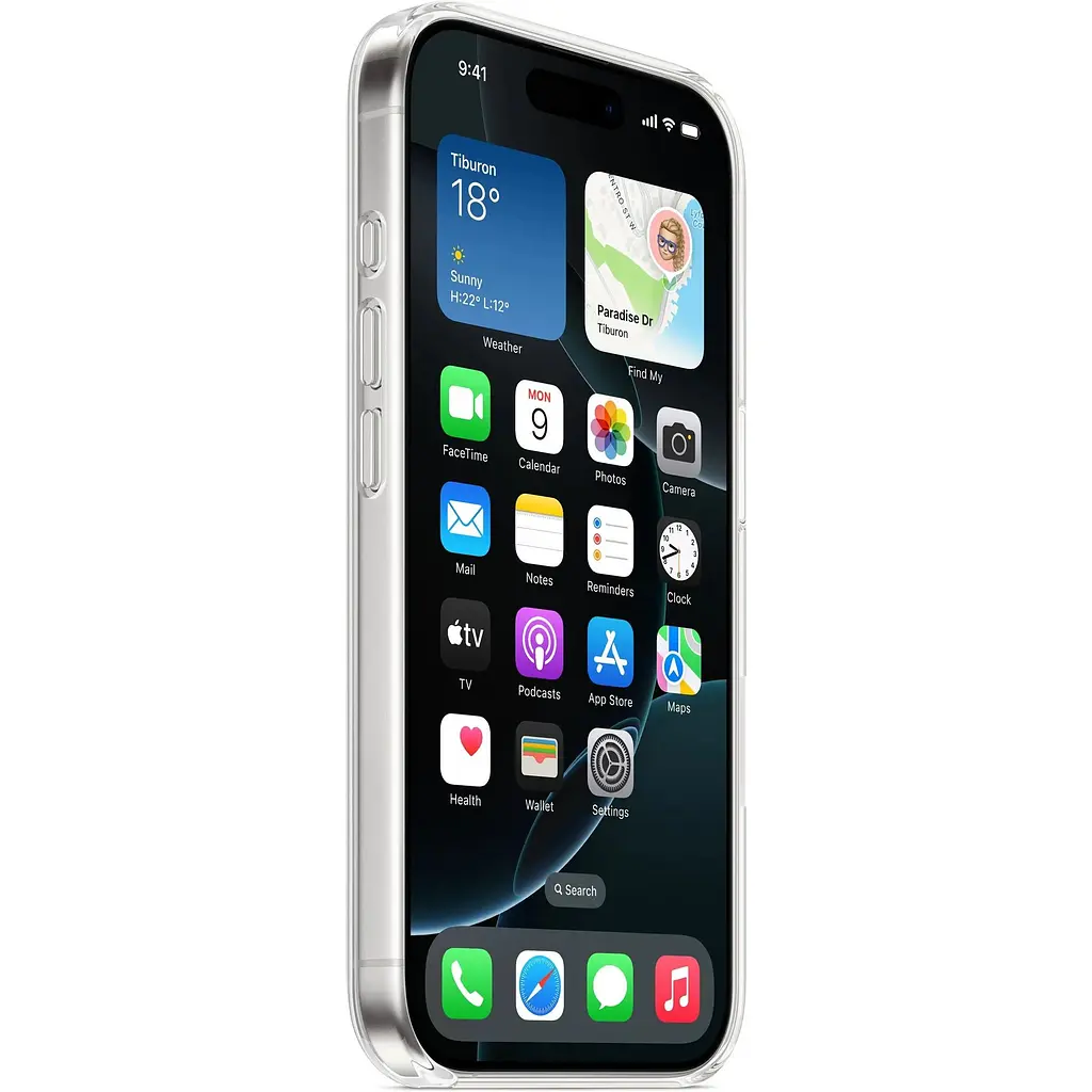 Чохол iLera Clear Case with MagSafe для Apple iPhone 16 Pro Transparent (iLGCLCa16Pr) [125217] - фото 2