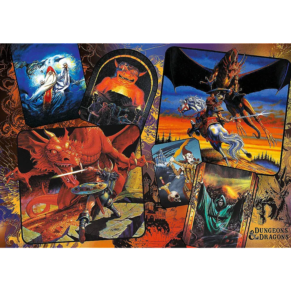 Пазл Підземелля і дракони - 1000 шт. TREFL 10739 - фото 2