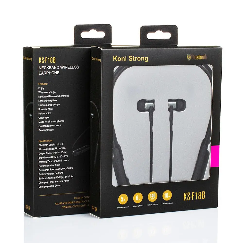 Навушники Bluetooth KONI strong KS-F18B - фото 2