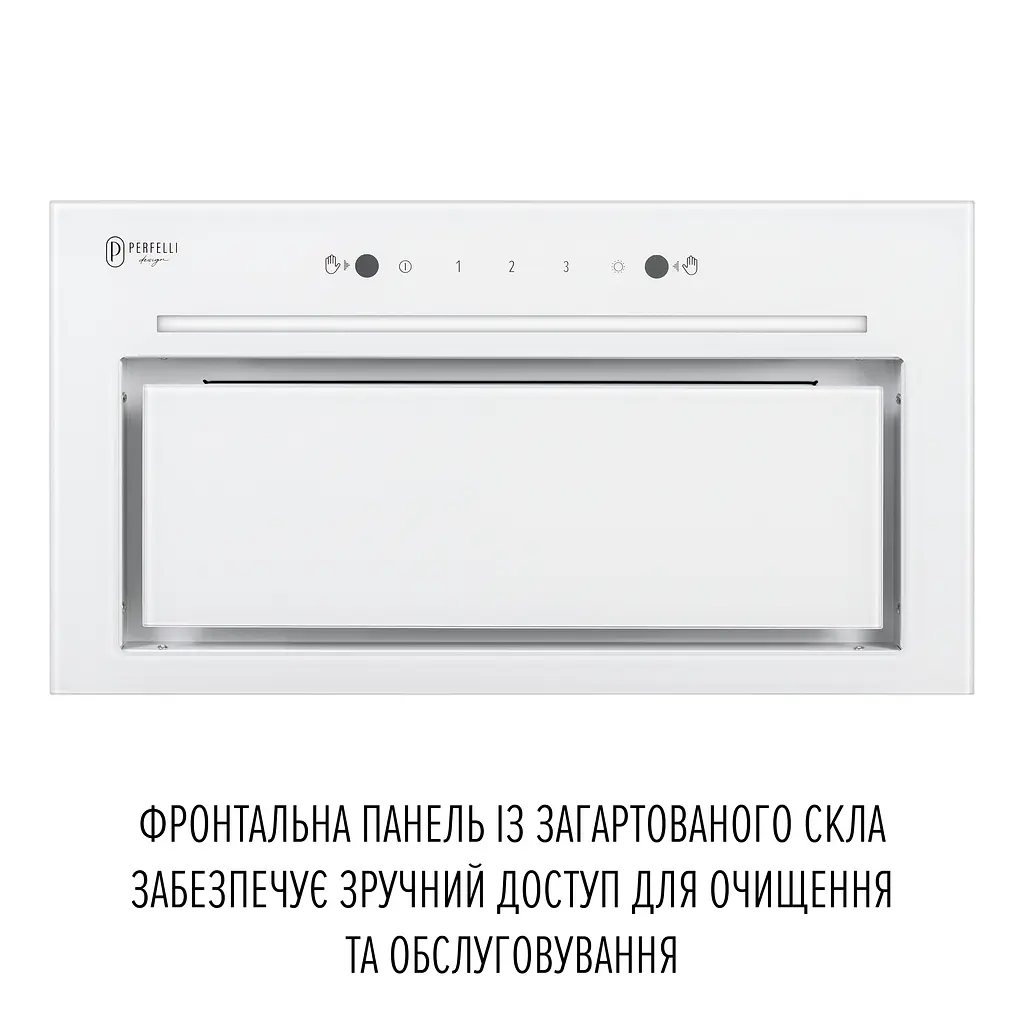 Витяжка повновбудована PERFELLI DESIGN FILINI 5 BIANCO - фото 2